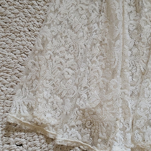 TODAY FREE PEOPLE SHEER LACE MIDI SP DRESS - Picture 16 of 17